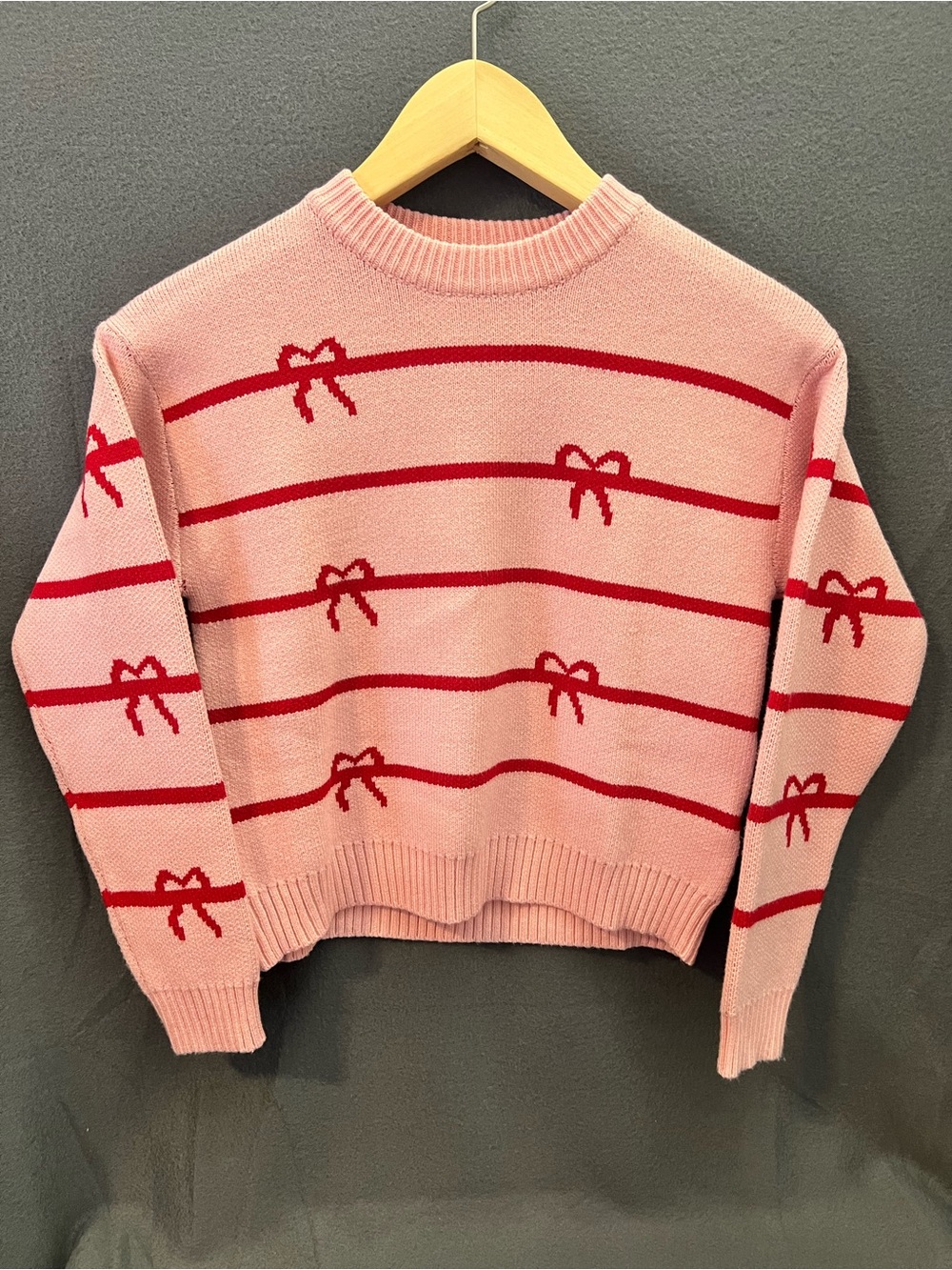 Shop the Mint girls bow sweater size 10/12